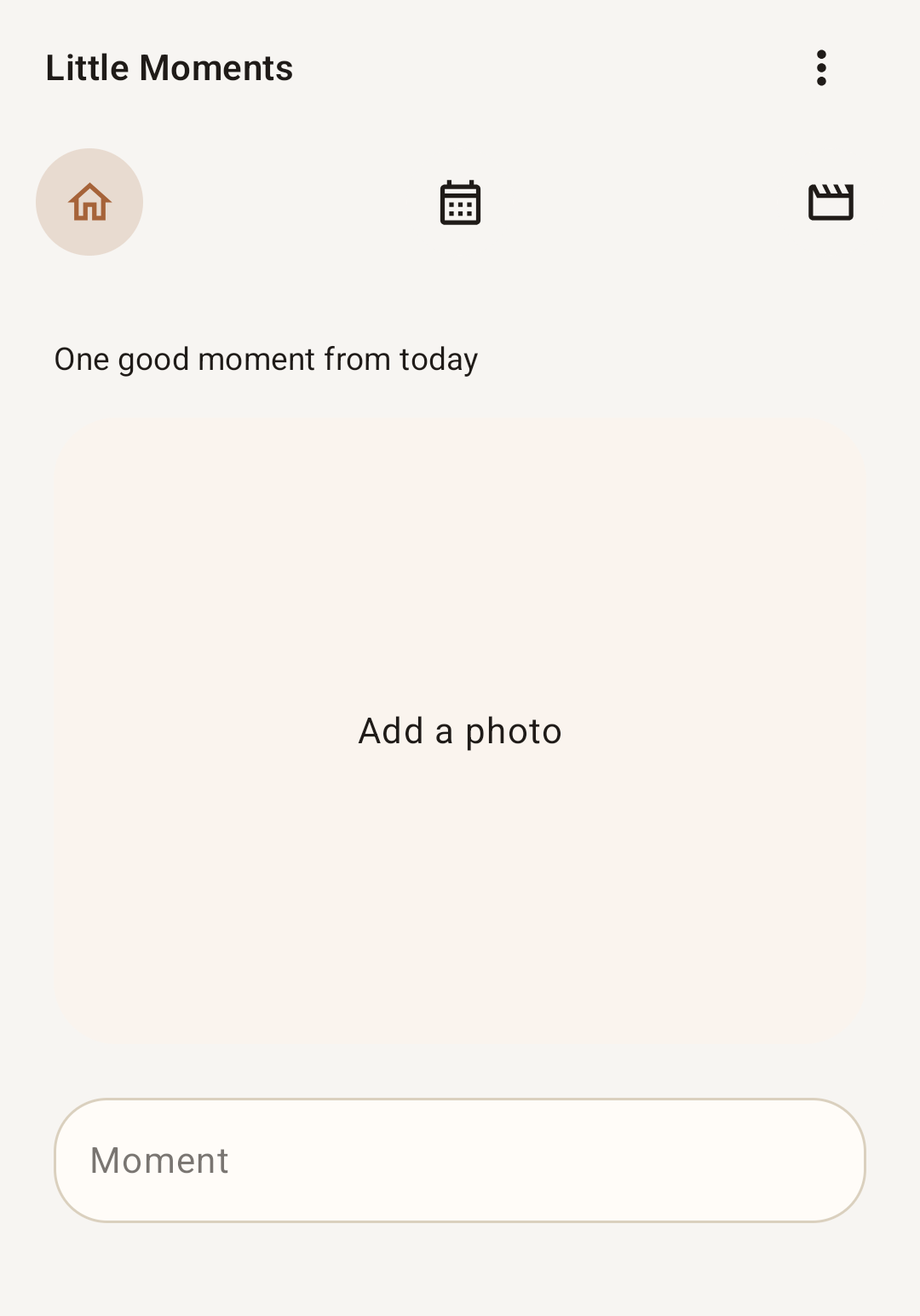Capture today's moment